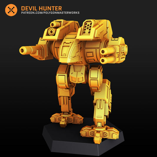 Devil Hunter (By PMW) Alternate Battletech Mechwarrior Miniatures