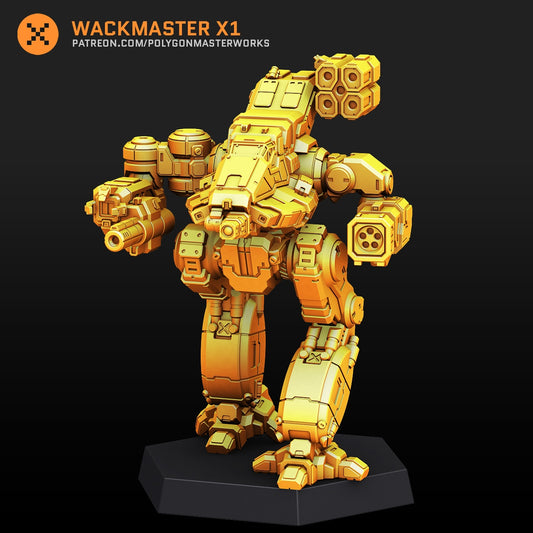 Wackmaster MWO X1 (By PMW) Alternate Battletech Mechwarrior Miniatures