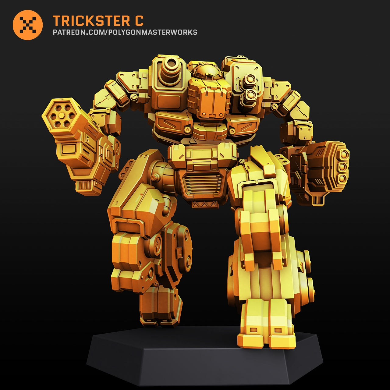 Trickster C (By PMW) Alternate Battletech Mechwarrior Miniatures