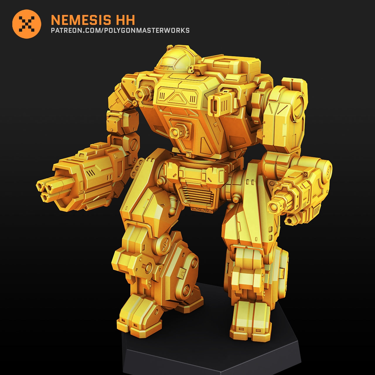Nemesis HH (By PMW) Alternate Battletech Mechwarrior Miniatures