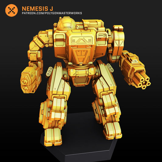 Nemesis J (By PMW) Alternate Battletech Mechwarrior Miniatures