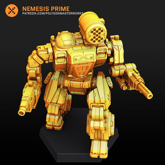 Nemesis Prime (By PMW) Alternate Battletech Mechwarrior Miniatures