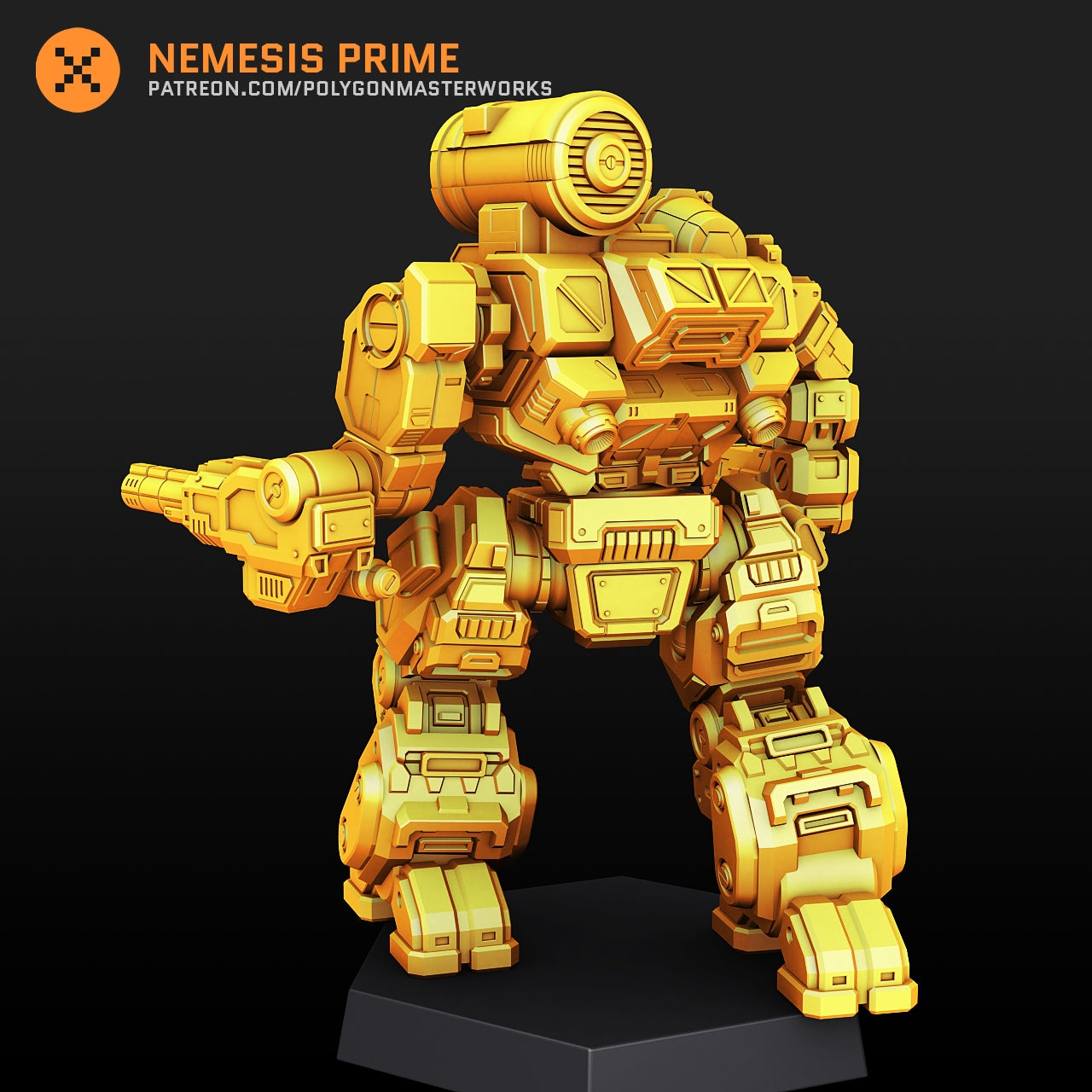 Nemesis Prime (By PMW) Alternate Battletech Mechwarrior Miniatures