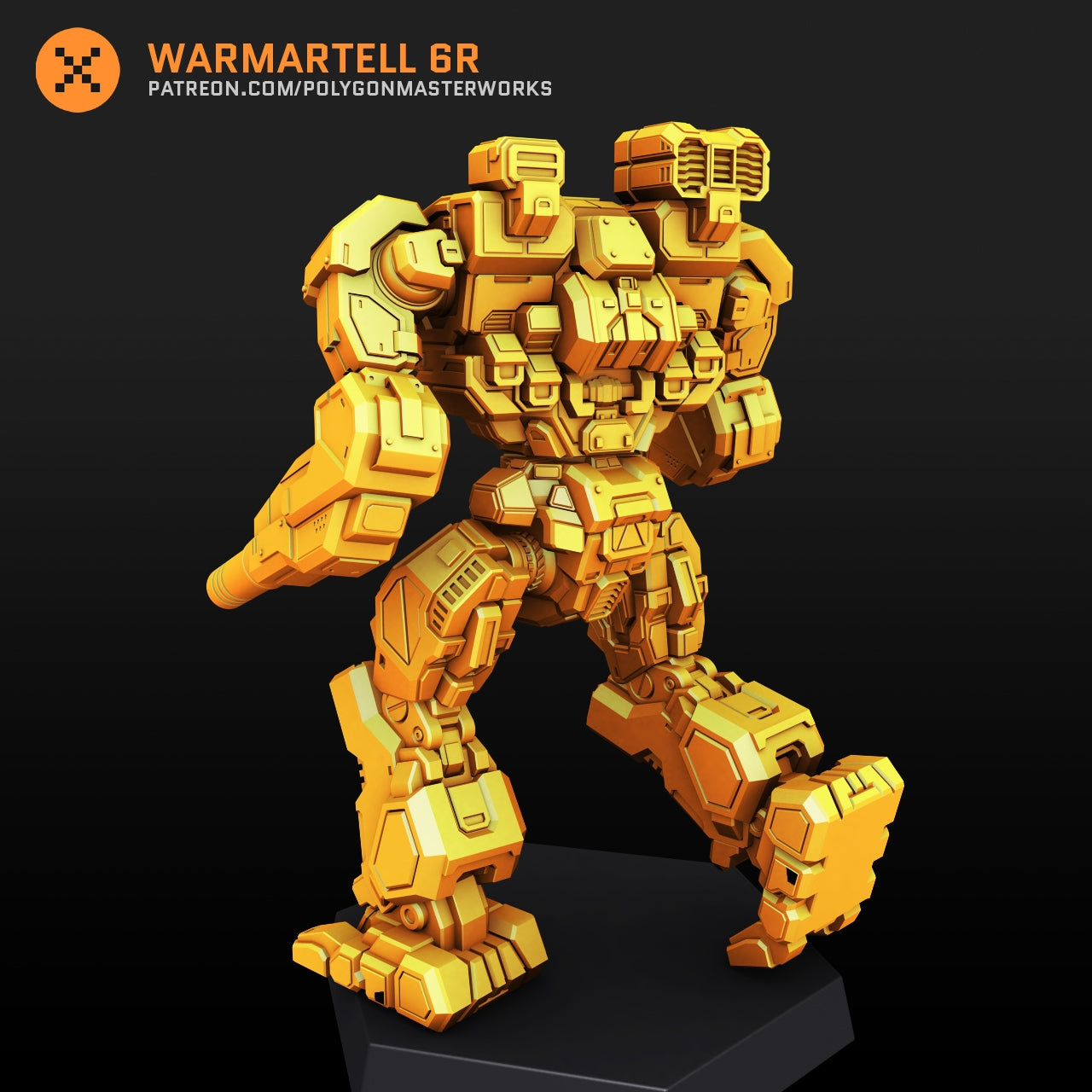 Warmartell 6R (By PMW) Alternate Battletech Mechwarrior Miniatures