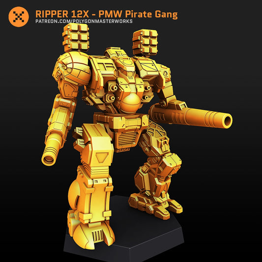 Ripper 12X (By PMW) Alternate Battletech Mechwarrior Miniatures
