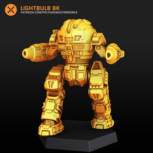 Lightbulb 8K (By PMW) Alternate Battletech Mechwarrior Miniatures