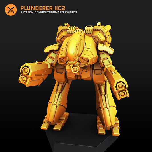 Plunderer IIC2 (By PMW) Alternate Battletech Mechwarrior Miniatures