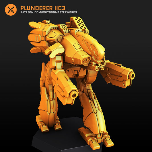 Plunderer IIC3 (By PMW) Alternate Battletech Mechwarrior Miniatures