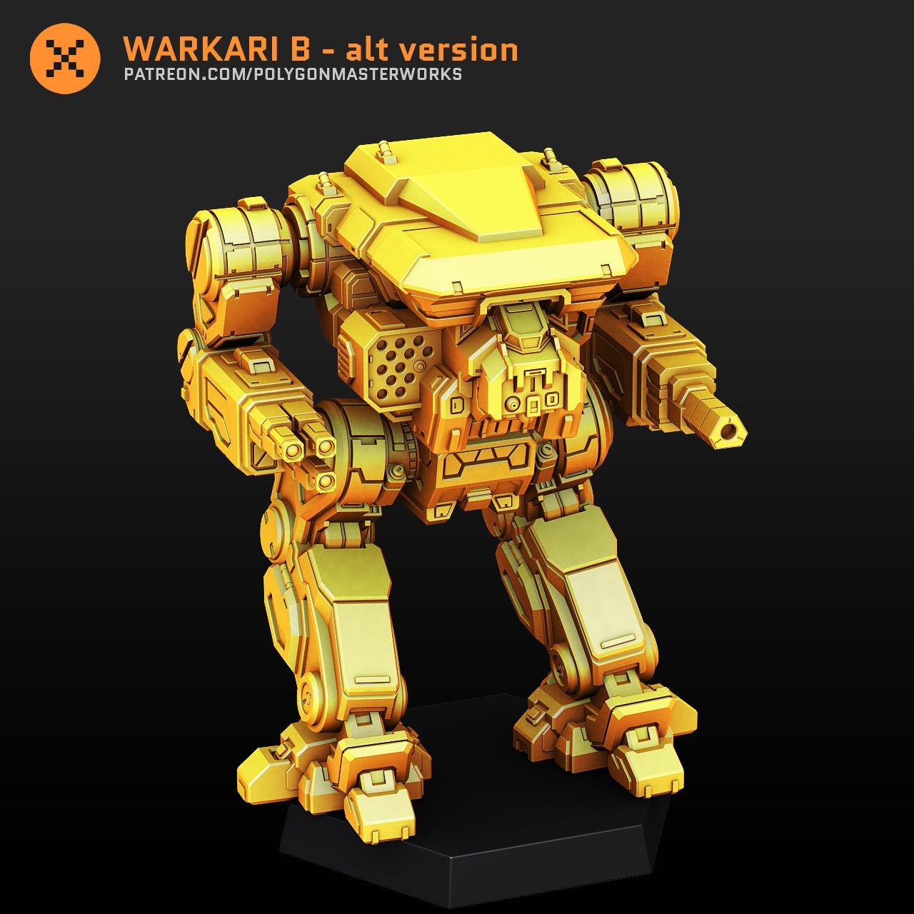 Wakari B Alt (By PMW) Alternate Battletech Mechwarrior Miniatures
