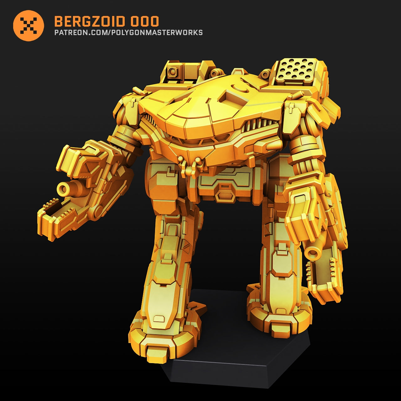 Bergzoid 000 (By PMW) Alternate Battletech Mechwarrior Miniatures