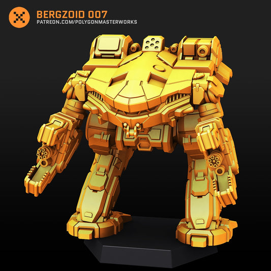Bergzoid 007 (By PMW) Alternate Battletech Mechwarrior Miniatures