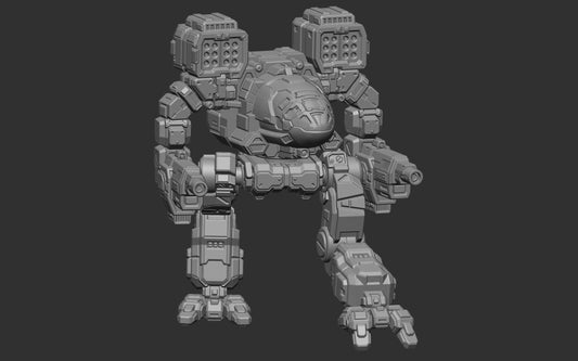 Splinter Wulf D Alt - Alternate Battletech Mechwarrior Miniatures