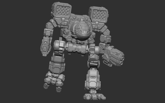 Splinter Wulf F - Alternate Battletech Mechwarrior Miniatures