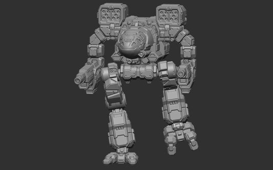 Splinter Wulf M - Alternate Battletech Mechwarrior Miniatures
