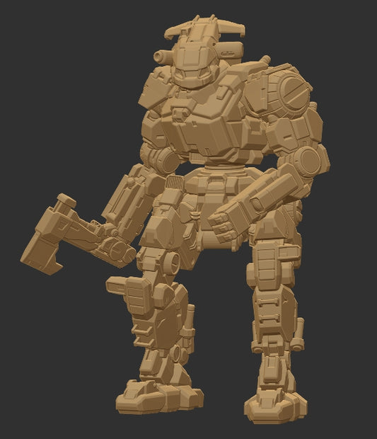 HCT-3 "Hatchetman"  - Alternate Battletech Mechwarrior Miniatures