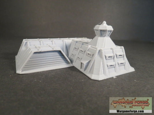 Military Command Bunker - Tabletop Wargame Terrain Battletech Warhammer