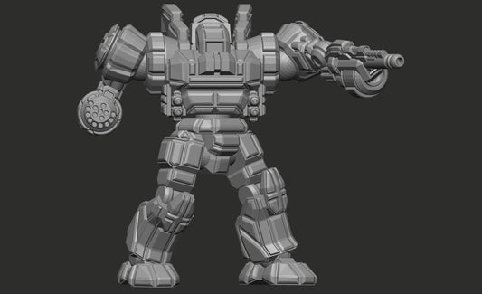 ZUE-Aim "Zeus" - Alternate Battletech Mechwarrior Miniatures
